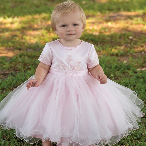 Sarah Louise Ceremonial Ballerina Length Dress 70023